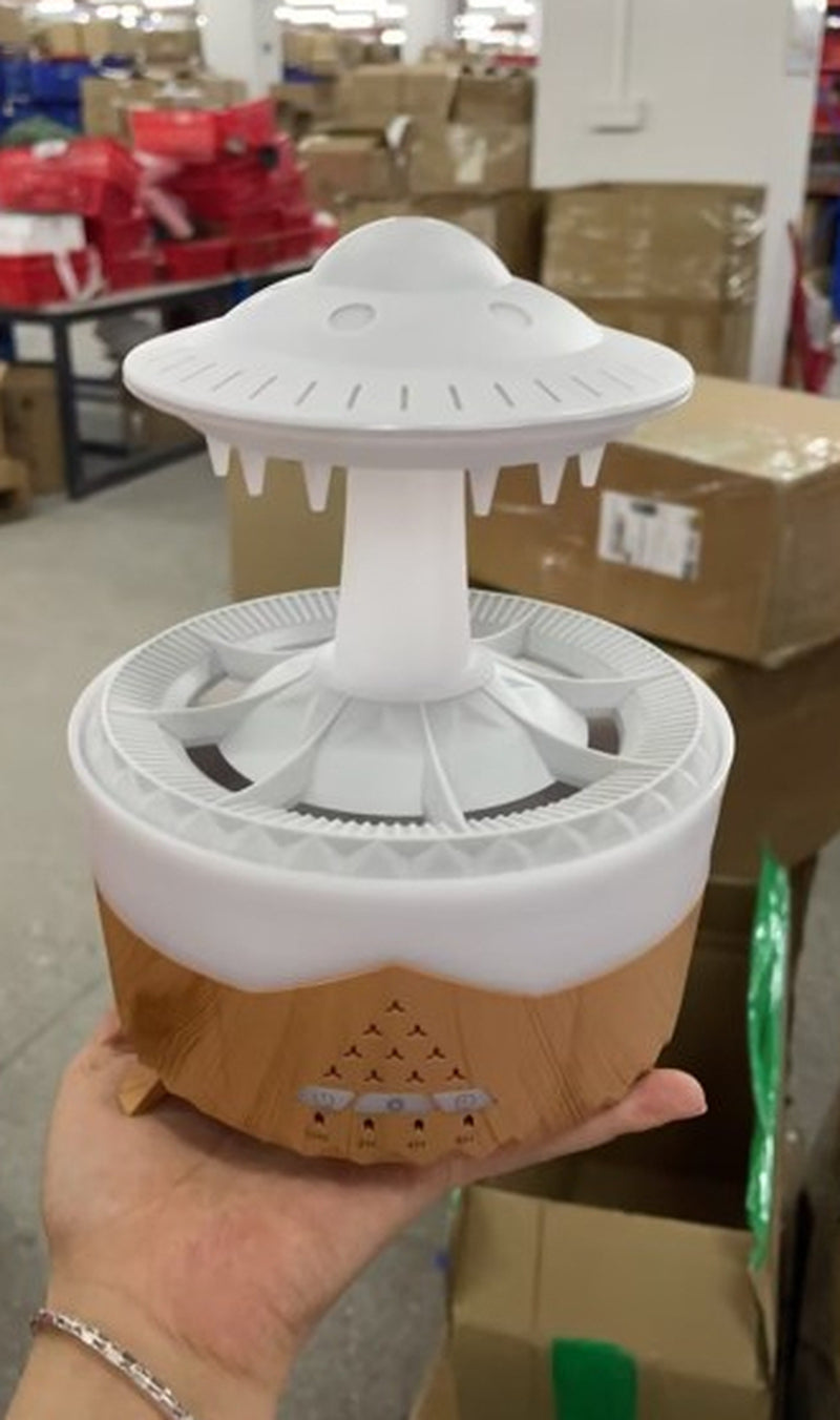 New UFO Raindrop Humidifier Aromatherapy Essential Oils