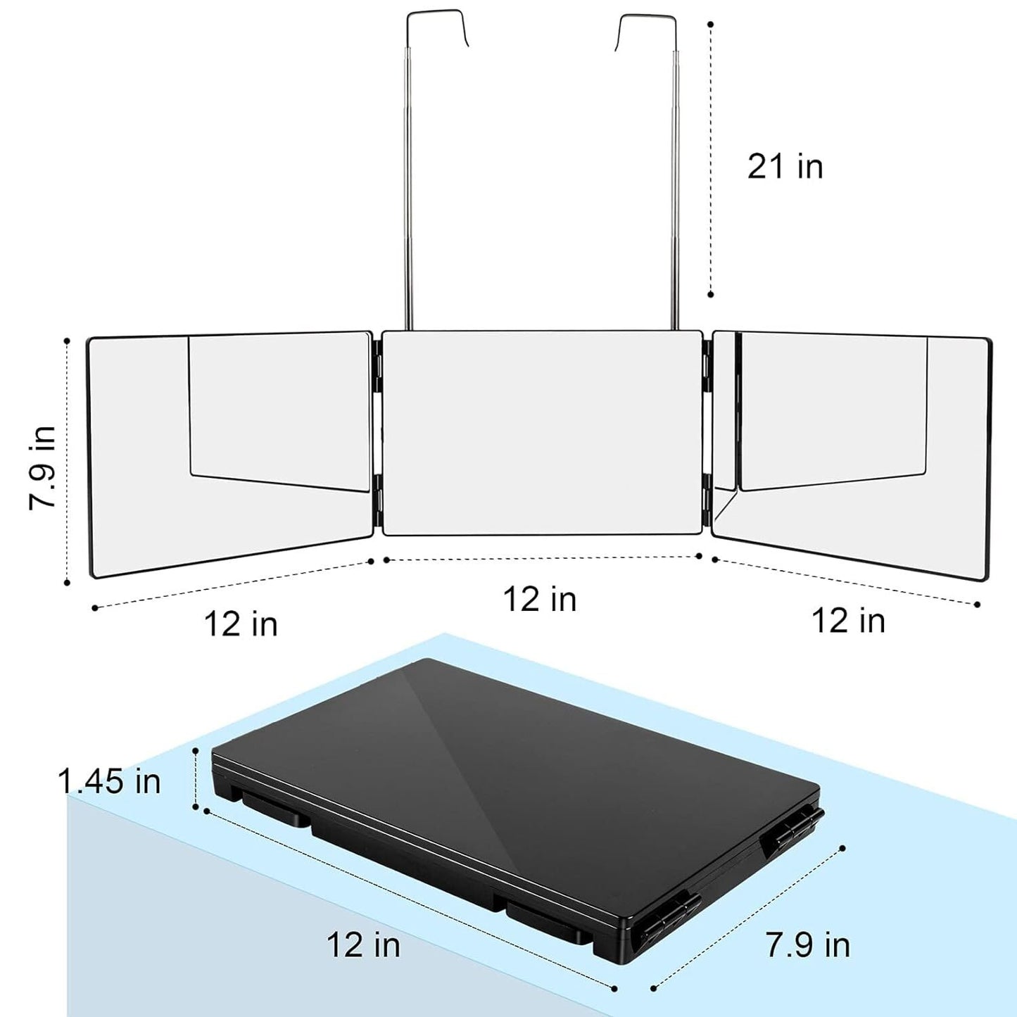 360 Self Cutting Mirror