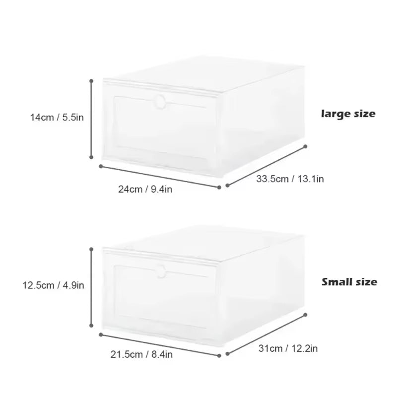 Stackable Shoe Storage 6pc