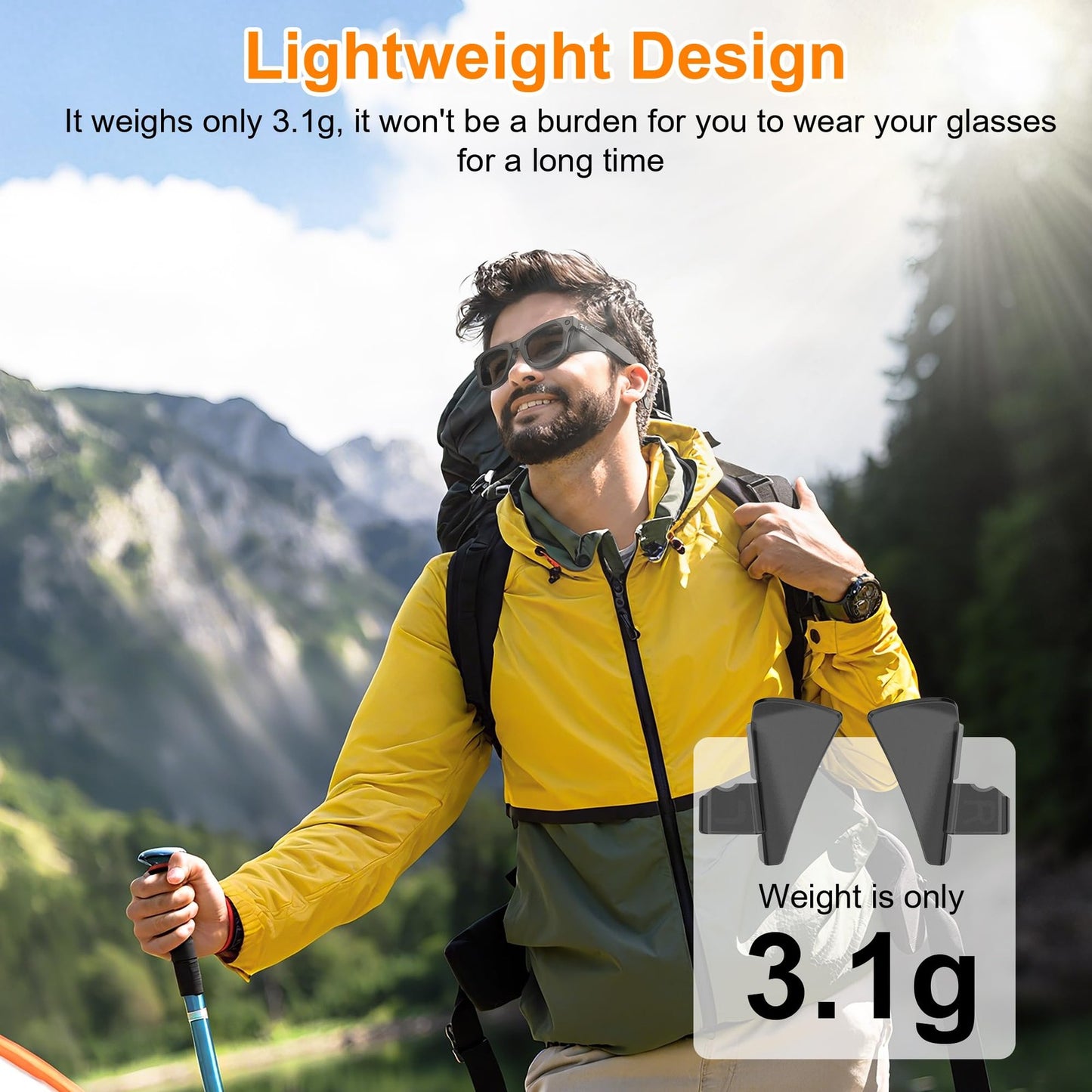 Safety Glasses Side Shields for Ray-Ban Meta Smart Glasses, Durable Fit