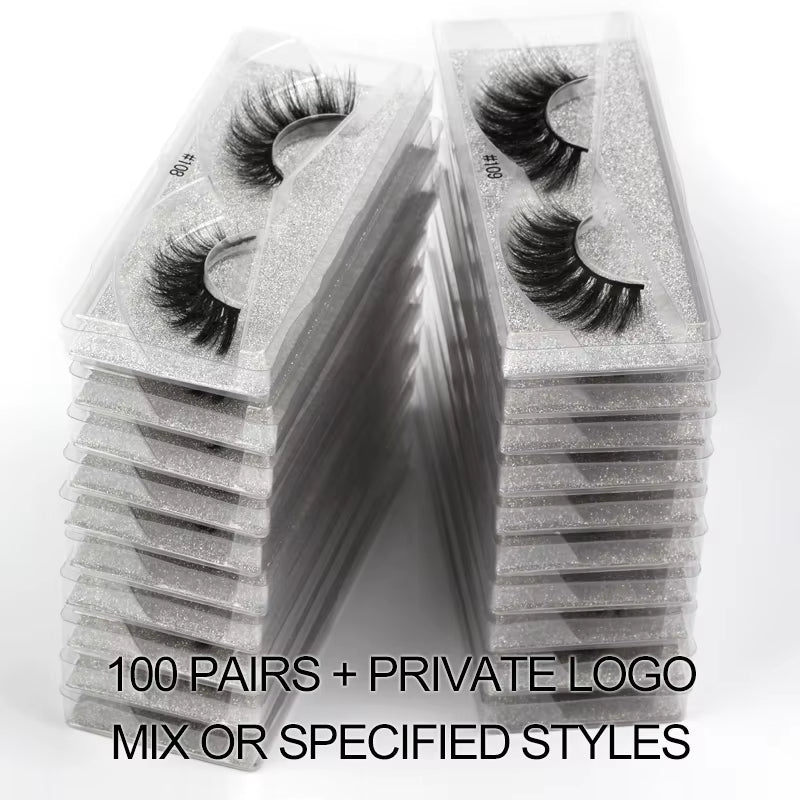 Faux Mink Lashes Natural Fluffy