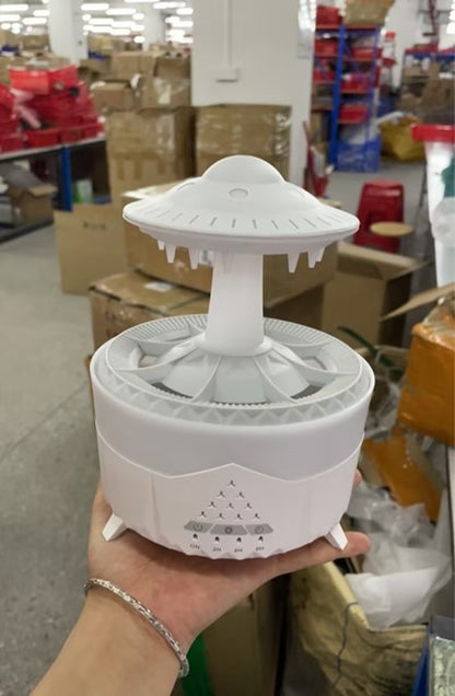 New UFO Raindrop Humidifier Aromatherapy Essential Oils 