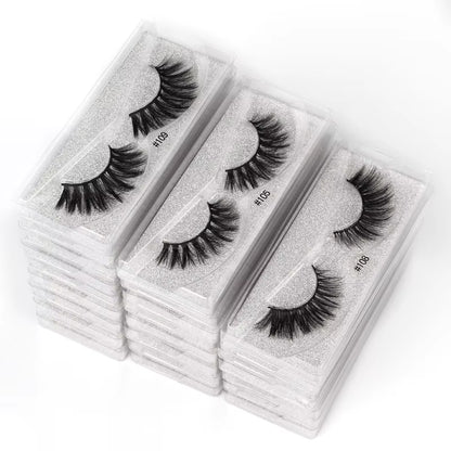 Faux Mink Lashes Natural Fluffy