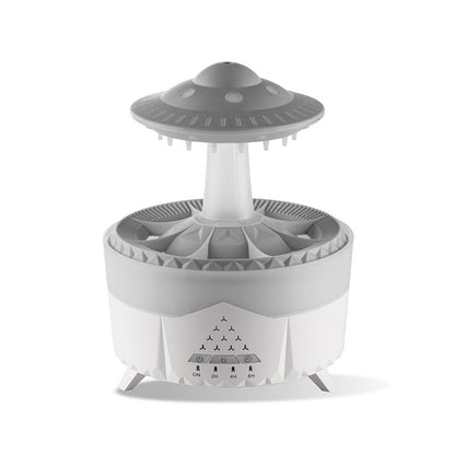 New UFO Raindrop Humidifier Aromatherapy Essential Oils 