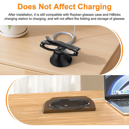 Safety Glasses Side Shields for Ray-Ban Meta Smart Glasses, Durable Fit