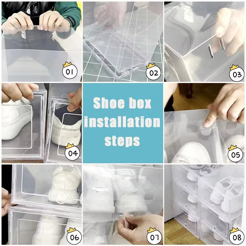 Stackable Shoe Storage 6pc