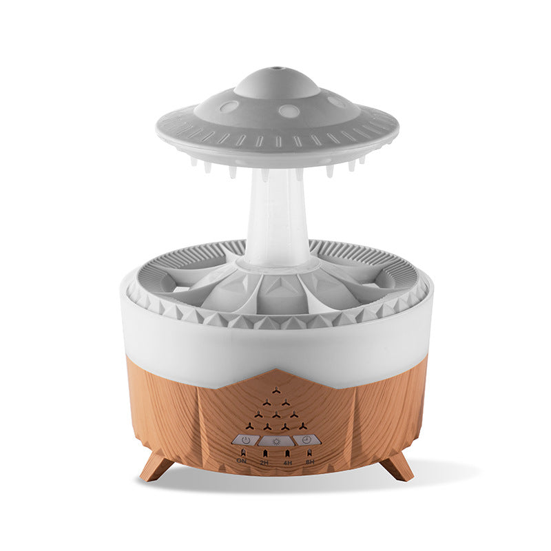 New UFO Raindrop Humidifier Aromatherapy Essential Oils 